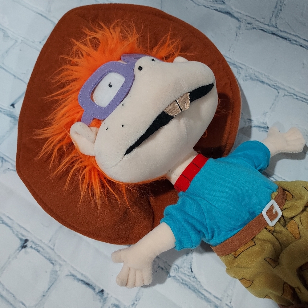 Rugrats Chuckie Safari Plush Doll 16" Nickelodeon Nostalgia Nostalgic 90's - Picture 5 of 10